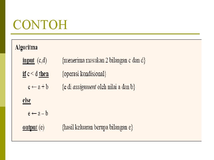 CONTOH 