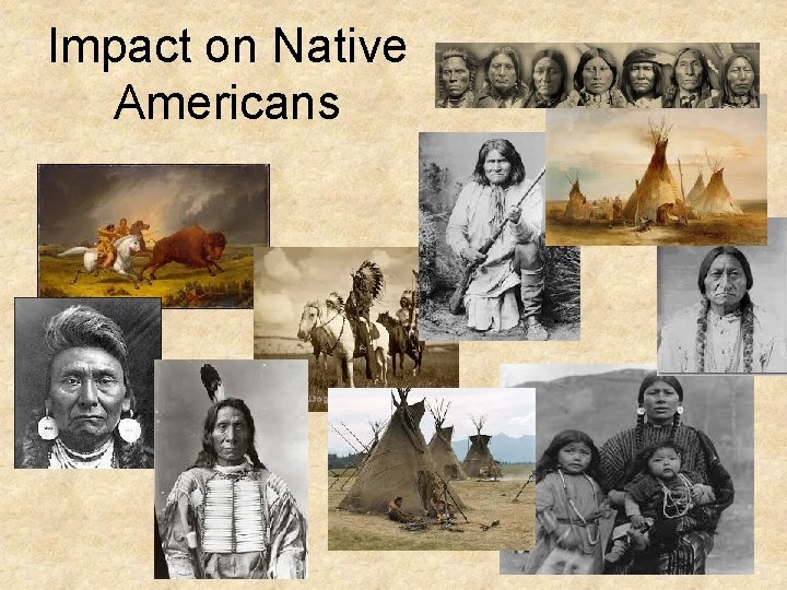 Impact on Native Americans 