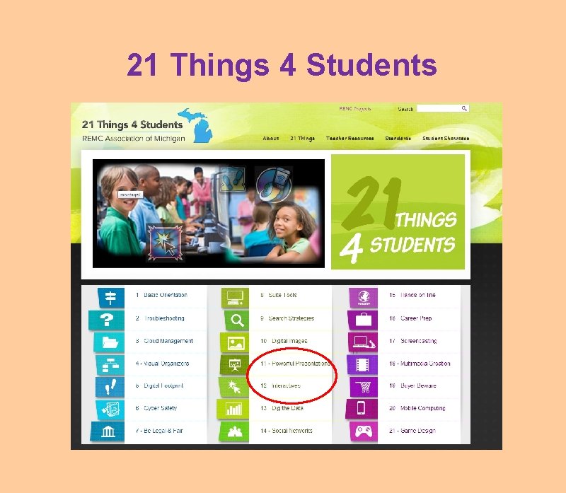 21 Things 4 Students 