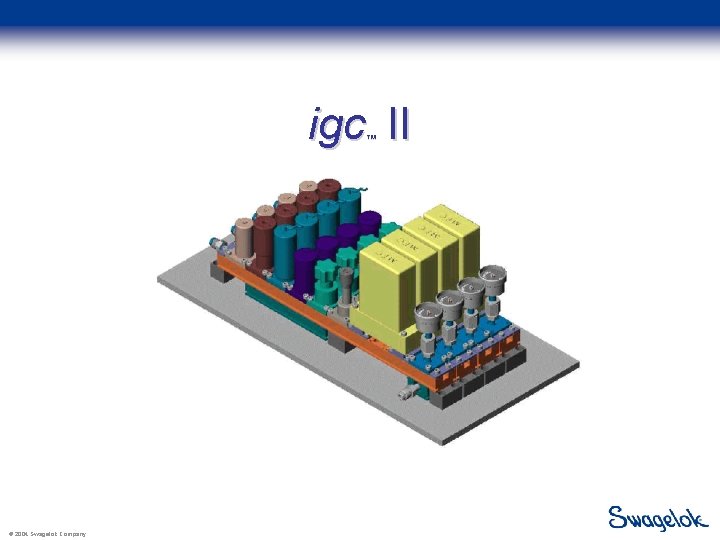 igc II ™ © 2004 Swagelok Company 