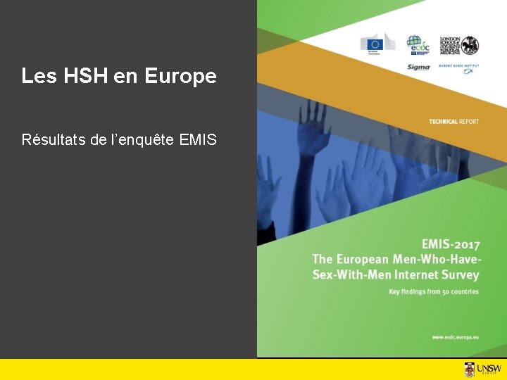 Les HSH en Europe Résultats de l’enquête EMIS 