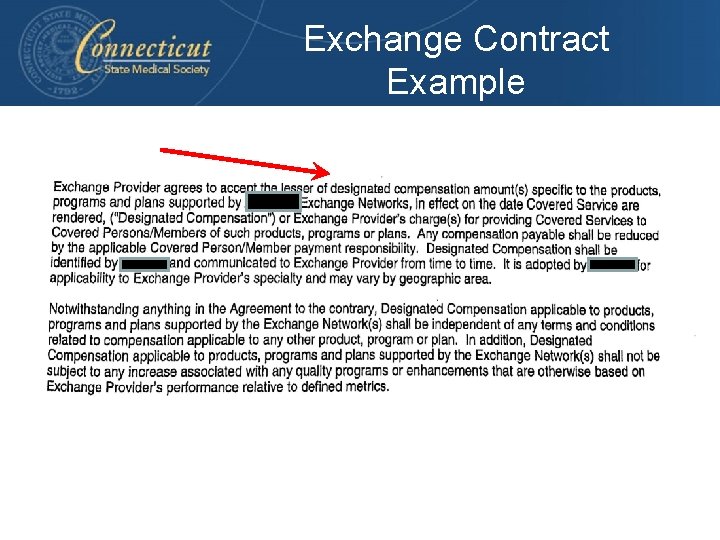 Exchange Contract Example 