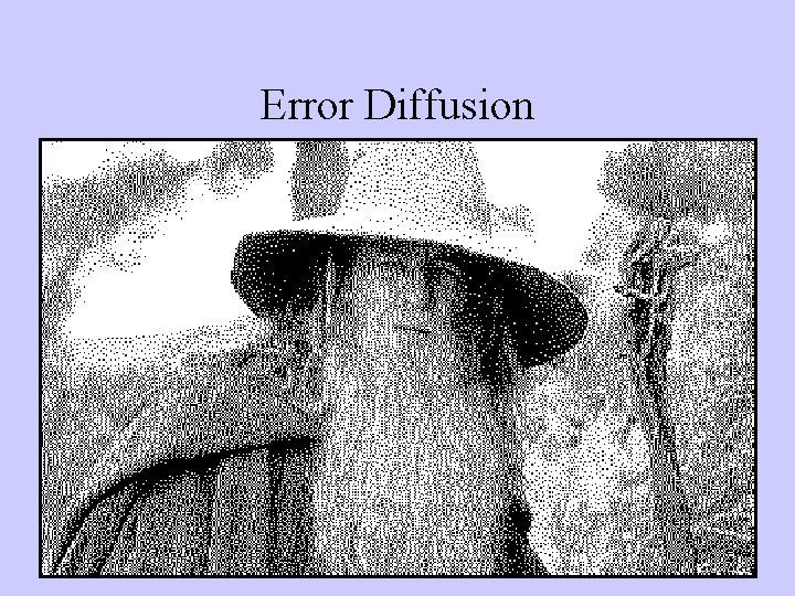 Error Diffusion 