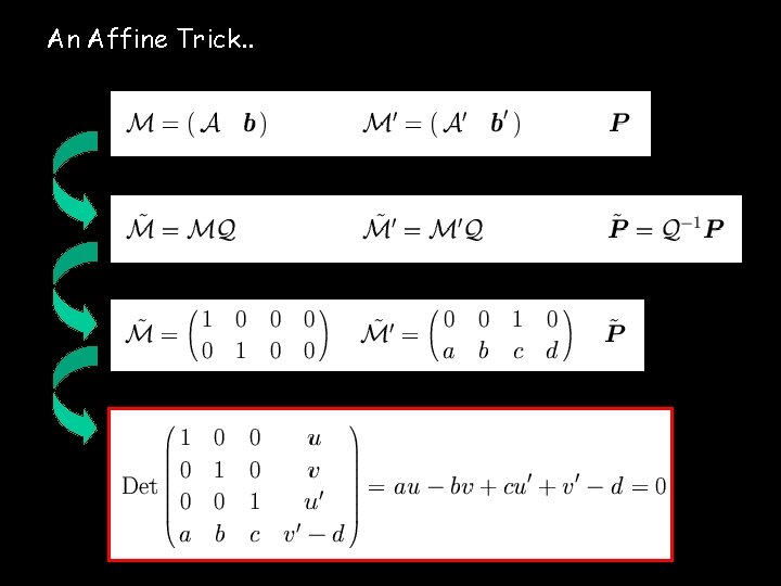 An Affine Trick. . 
