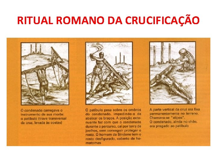 RITUAL ROMANO DA CRUCIFICAÇÃO 