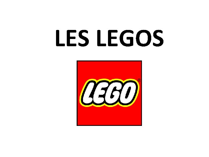 LES LEGOS 