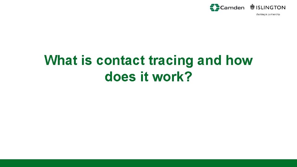 What is contact tracing and how does it work? 