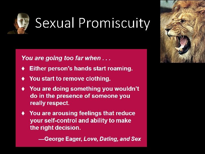 Sexual Promiscuity 