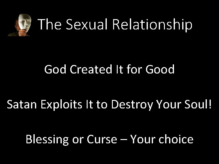 The Sexual Relationship God Created It for Good Satan Exploits It to Destroy Your