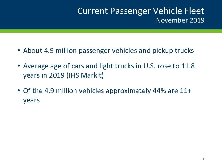 Vehicle Registration Funding Methods Josh KnatterudHubinger Mn DOT
