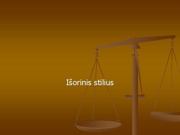 Išorinis stilius 