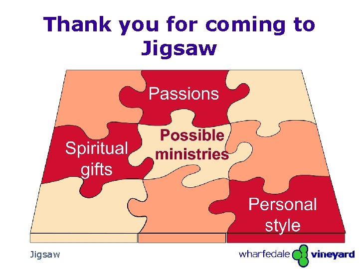 Thank you for coming to Jigsaw The Gathering 35 