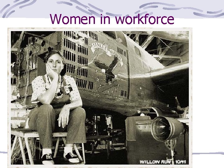 Women in workforce 