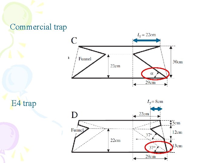 Commercial trap E 4 trap 