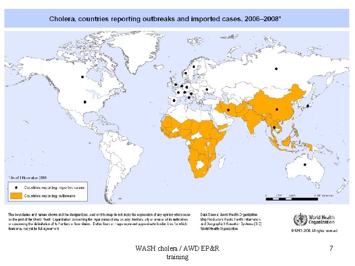 WASH cholera / AWD EP&R training 7 