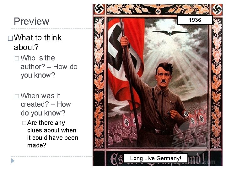 Preview 1936 � What to think about? � Who is the author? – How Preview 1936 � What to think about? � Who is the author? – How