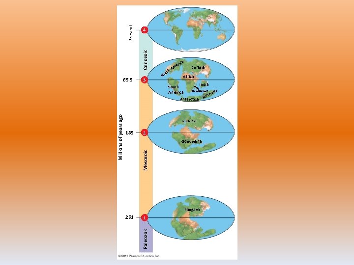 Cenozoic Present 4 65. 5 3 ca eri m h. A rt No Eurasia