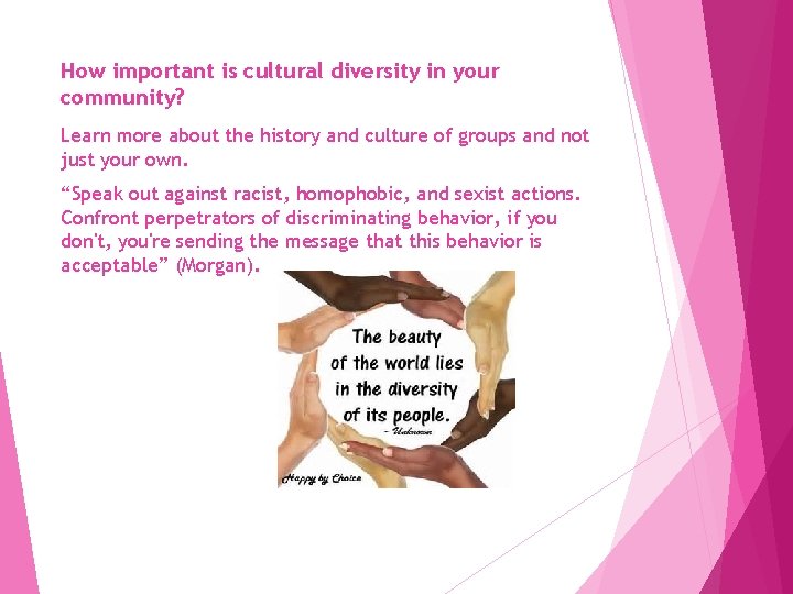 How important is cultural diversity in your community? Learn more about the history and