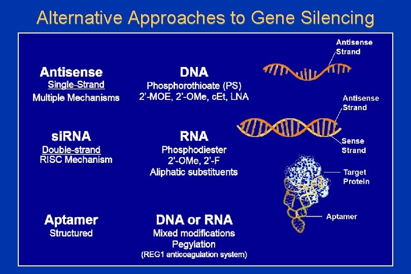 Alternative Approaches to Gene Silencing 
