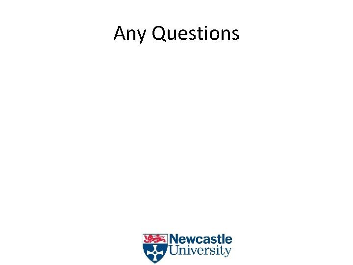 Any Questions 