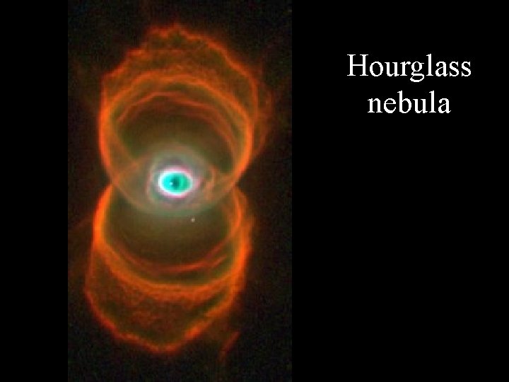 Hourglass nebula 