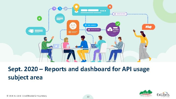 Sept. 2020 – Reports and dashboard for API usage subject area © 2020 Ex