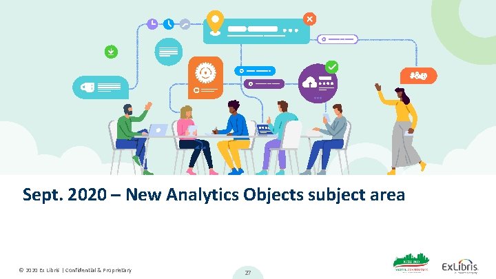 Sept. 2020 – New Analytics Objects subject area © 2020 Ex Libris | Confidential