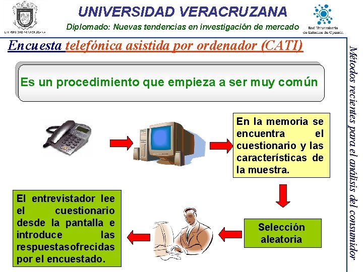 UNIVERSIDAD VERACRUZANA Diplomado: Nuevas tendencias en investigación de mercado Es un procedimiento que empieza