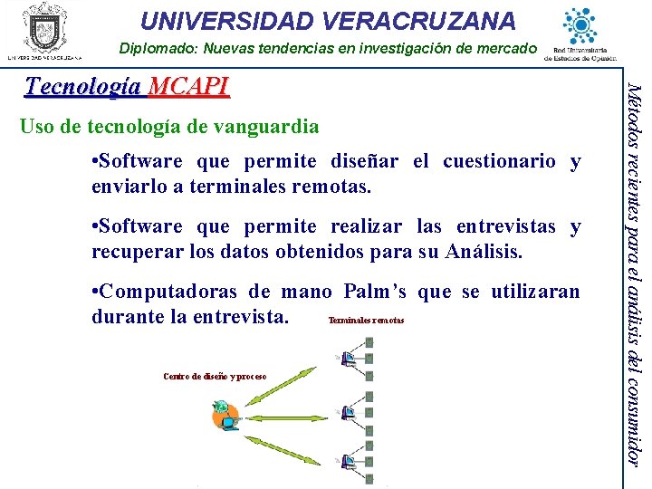 UNIVERSIDAD VERACRUZANA Diplomado: Nuevas tendencias en investigación de mercado Uso de tecnología de vanguardia