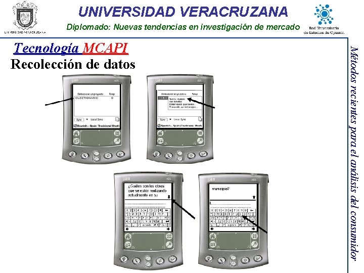 UNIVERSIDAD VERACRUZANA Diplomado: Nuevas tendencias en investigación de mercado Métodos recientes para el análisis