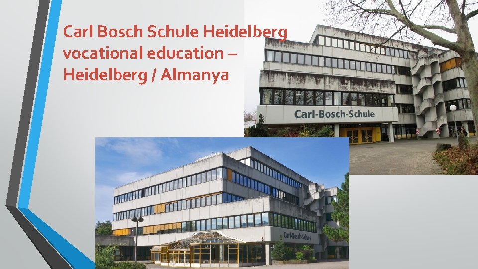 Carl Bosch Schule Heidelberg vocational education – Heidelberg / Almanya 