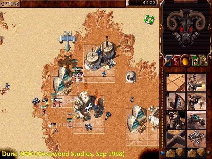 Dune 2000 (Westwood Studios, Sep 1998) 