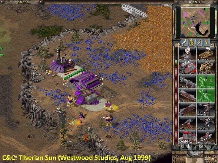 C&C: Tiberian Sun (Westwood Studios, Aug 1999) 