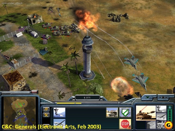 C&C: Generals (Electronic Arts, Feb 2003) 