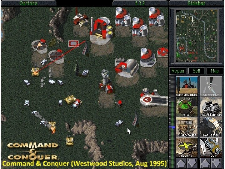 Command & Conquer (Westwood Studios, Aug 1995) 