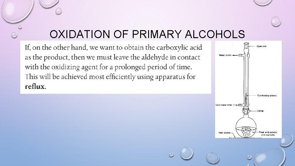 OXIDATION OF PRIMARY ALCOHOLS 