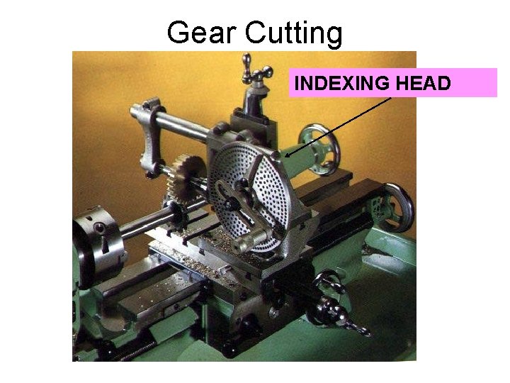 Gear Cutting INDEXING HEAD 