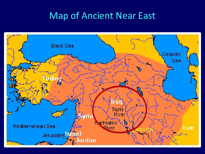 Map of Ancient Near East 