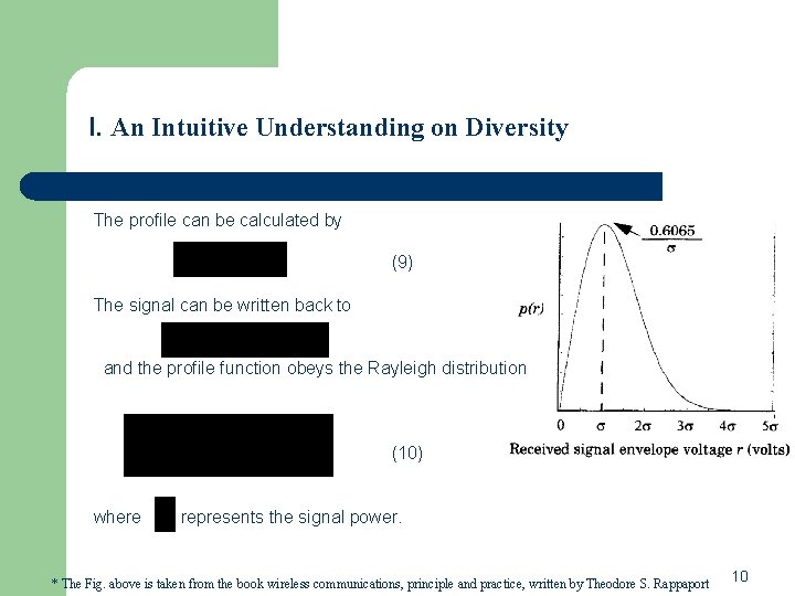 I. An Intuitive Understanding on Diversity The profile can be calculated by (9) The I. An Intuitive Understanding on Diversity The profile can be calculated by (9) The