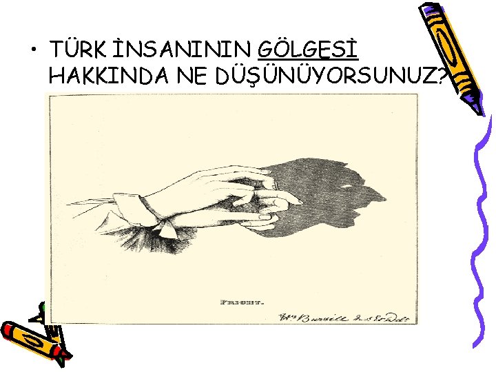  • TÜRK İNSANININ GÖLGESİ HAKKINDA NE DÜŞÜNÜYORSUNUZ? 