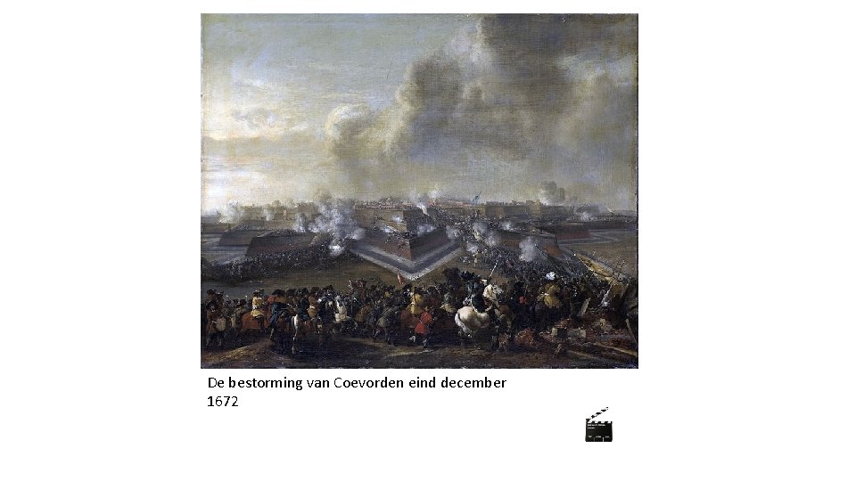 De bestorming van Coevorden eind december 1672 