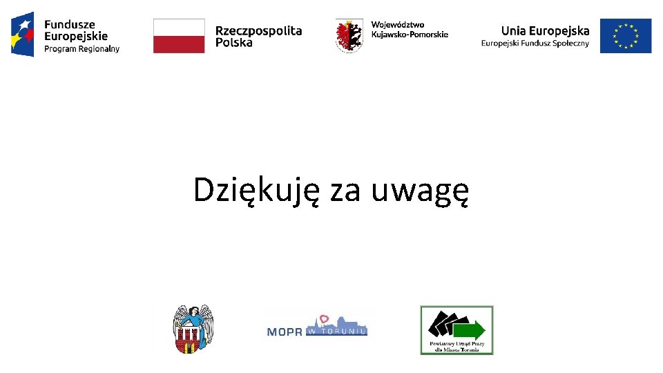 Dziękuję za uwagę 