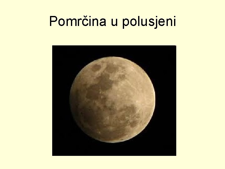 Pomrčina u polusjeni 