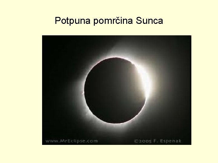 Potpuna pomrčina Sunca 