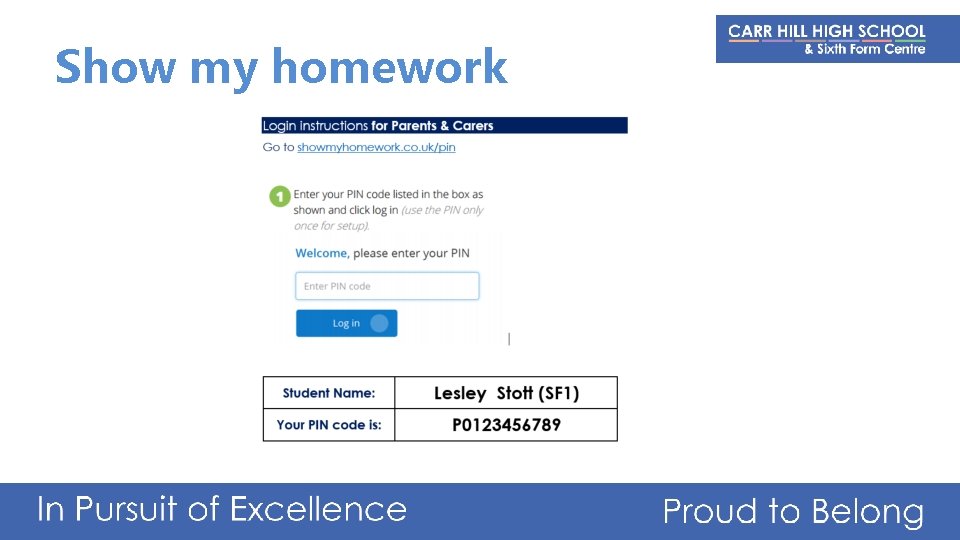 Show my homework 