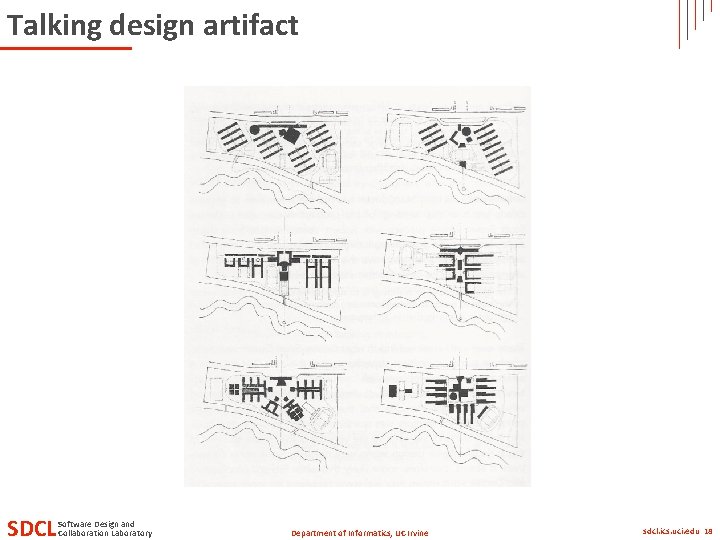 Talking design artifact SDCL Software Design and Collaboration Laboratory Department of Informatics, UC Irvine