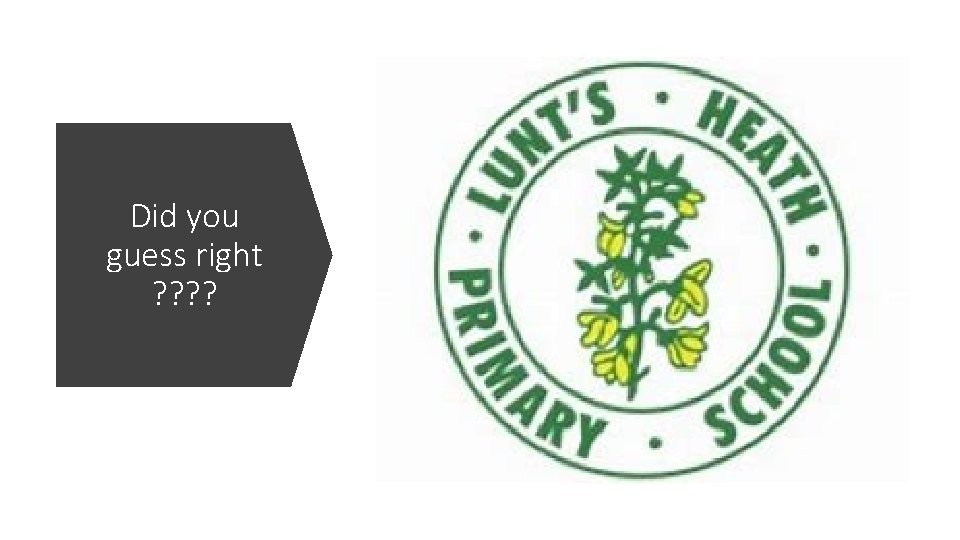 Did you guess right ? ? 