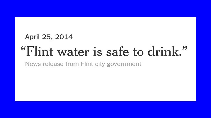 Flint Water Crisis By: Justin Amante, Hunter Morawski, August Turner and, Jared Shelton 