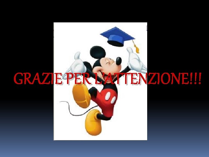 GRAZIE PER L’ATTENZIONE!!! 