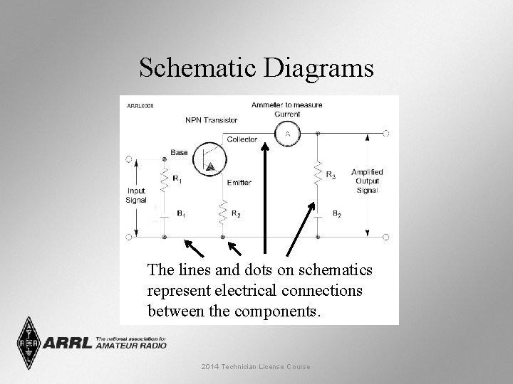 Schematic Diagrams The lines and dots on schematics represent electrical connections between the components.